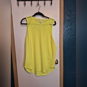 Lululemon Sculpt Tank Top Electric Lemon